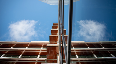 Detailopname van het provinciehuis